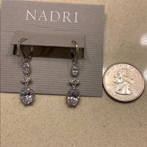 Nadri drop earrings